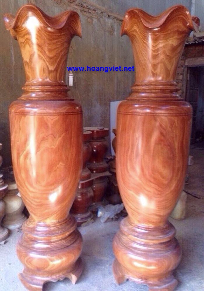 Lộc bình gỗ gõ đỏ Lộc bình gỗ gõ đỏ
