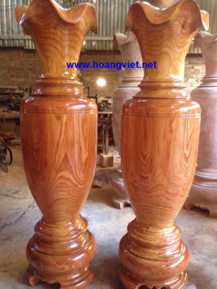 Lộc bình gỗ gõ đỏ Lộc bình gỗ gõ đỏ