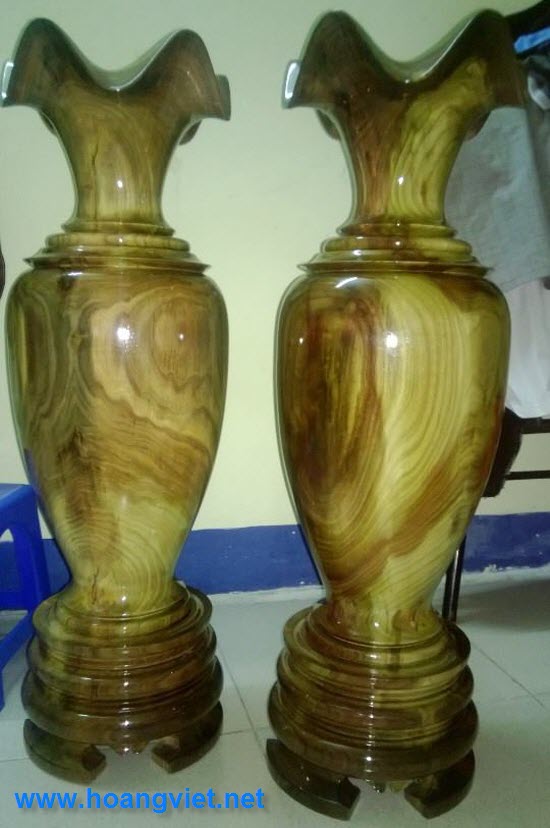 Lộc bình gỗ đổi màu Lộc bình gỗ đổi màu