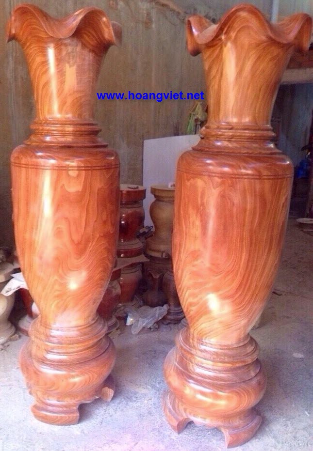 Lộc bình gỗ gõ đỏ Lộc bình gỗ gõ đỏ