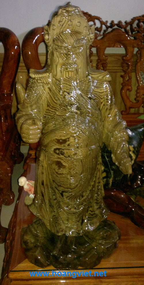 Tượng quan công gỗ thủy tùng Tượng quan công gỗ thủy tùng