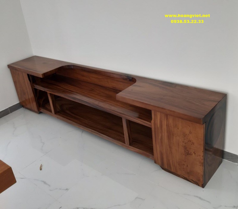 Kệ tivi 2m gỗ me tây Kệ tivi 2m gỗ me tây