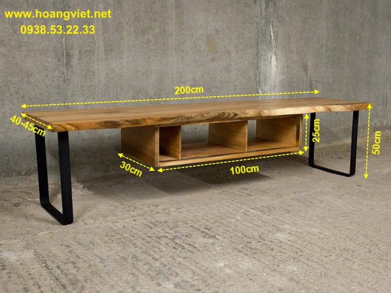 Kệ tivi gỗ sồi đơn giản và đẹp Kệ tivi gỗ sồi đơn giản và đẹp