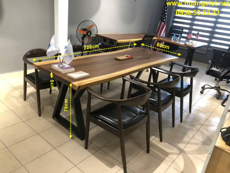 Kích thước bộ bàn gỗ me tây 6 ghế kennedy Kích thước bộ bàn gỗ me tây 6 ghế kennedy