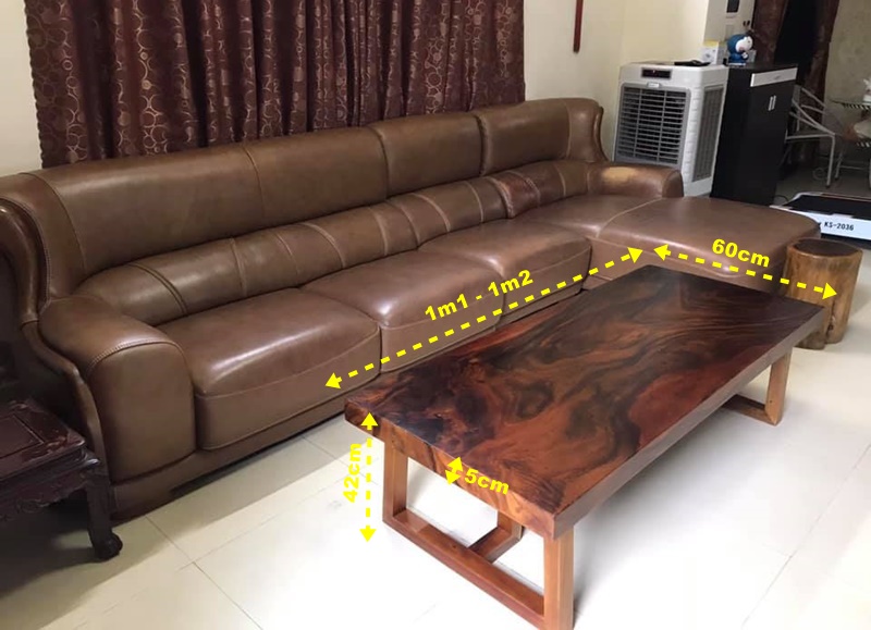 Kích thước bàn trà sofa chữ nhật cạnh thẳng Kích thước bàn trà sofa chữ nhật cạnh thẳng