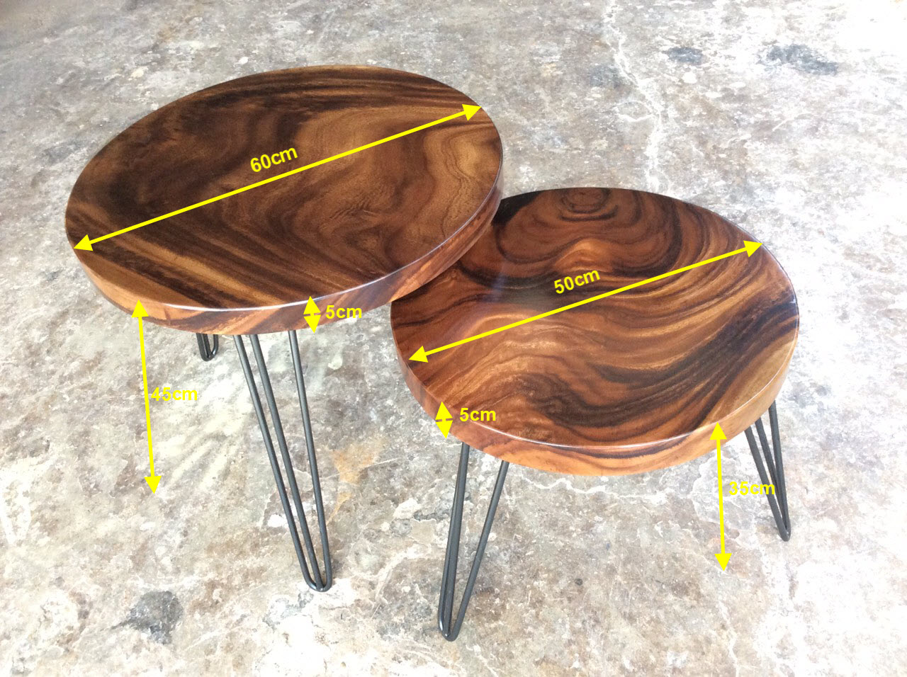 Kích thước bàn trà tròn đẹp Kích thước bàn trà tròn đẹp