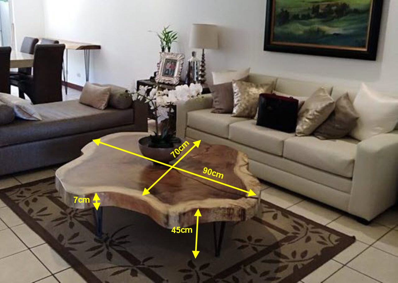 Kích thước bàn trà tròn đơn Kích thước bàn trà tròn đơn