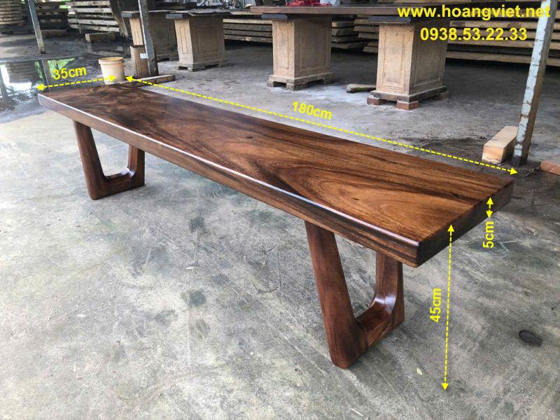 Kích thước băng ghế dài gỗ me tây nguyên tấm Kích thước băng ghế dài gỗ me tây nguyên tấm