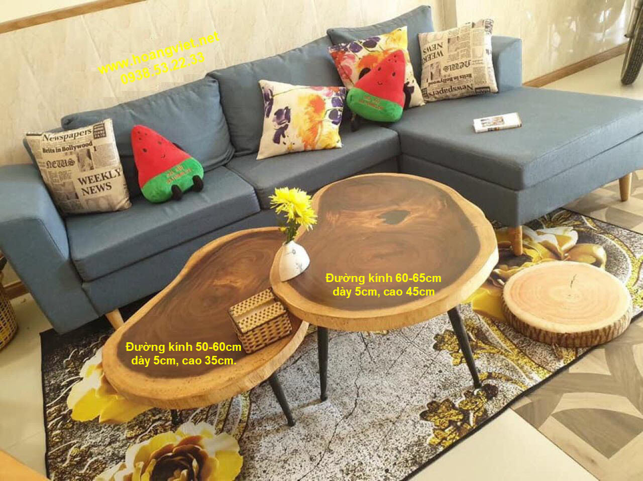 Kích thước mặt bàn trà sofa đôi bằng gỗ me tây Kích thước mặt bàn trà sofa đôi bằng gỗ me tây