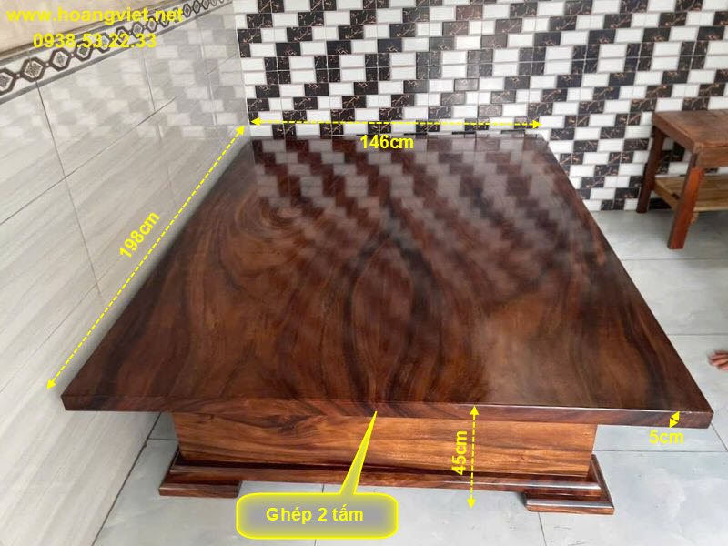Kích thước phản gỗ me tây rộng 1m46 dày 5cm dài 1m98 cao 45cm Kích thước phản gỗ me tây rộng 1m46 dày 5cm dài 1m98 cao 45cm