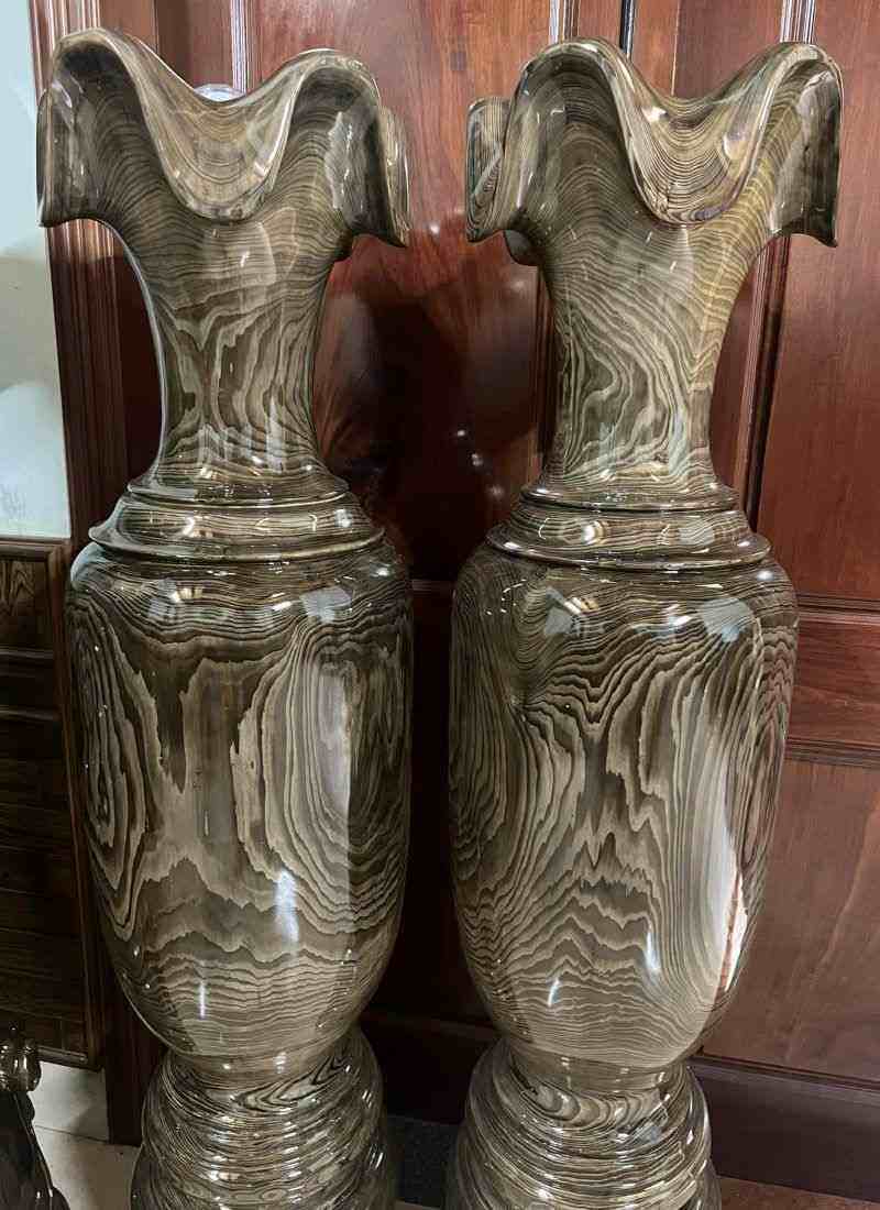 Lộc bình gỗ thủy tùng vân min và đẹp  Lộc bình gỗ thủy tùng vân min và đẹp