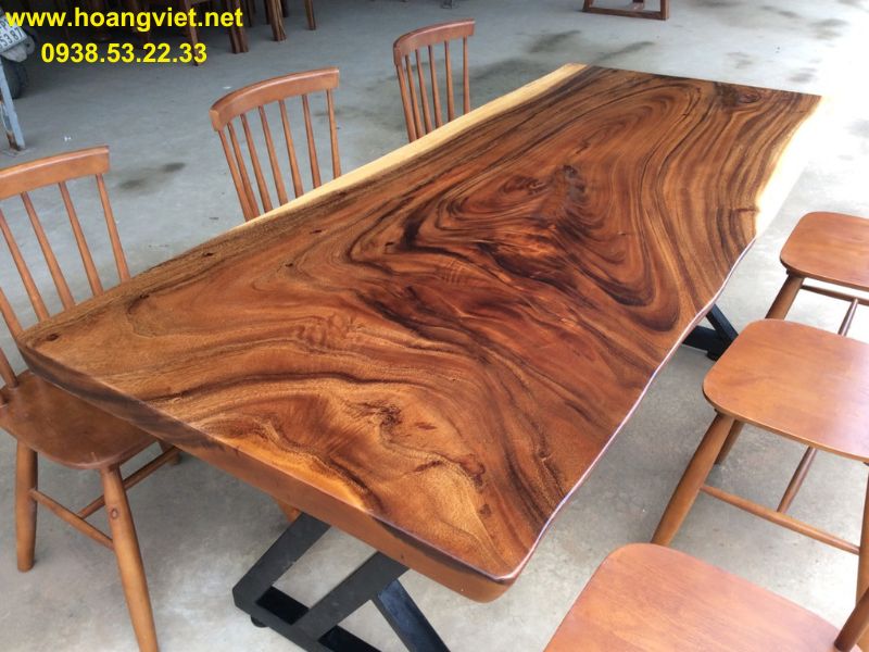 Mặt bàn ăn gỗ me tây 6 ghế. Mặt bàn ăn gỗ me tây 6 ghế.