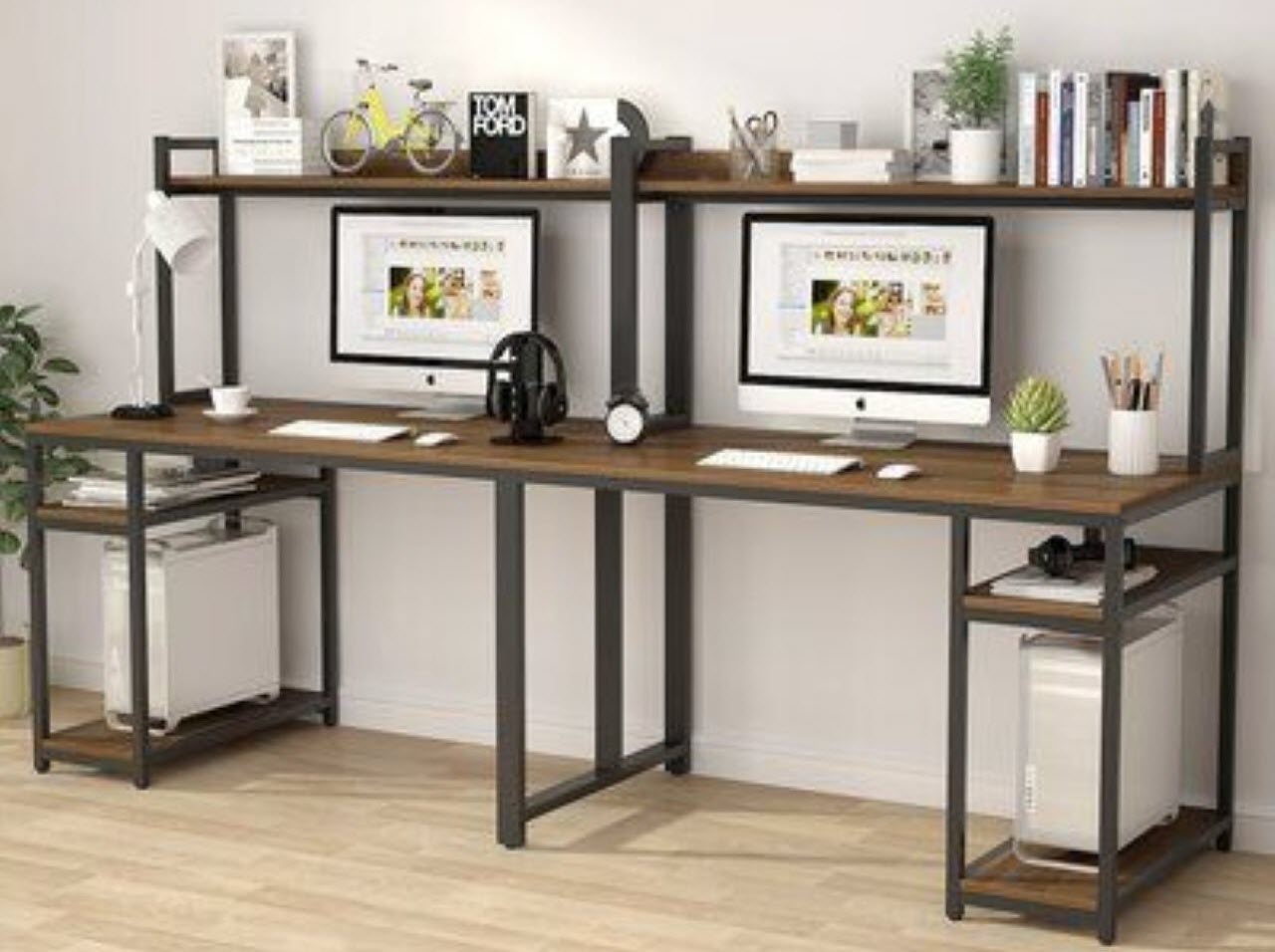 Mẫu bàn làm việc đôi Mẫu bàn làm việc đôi