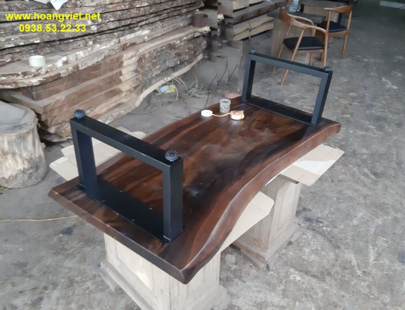 Mẫu chân sắt cho bàn trà gỗ me Mẫu chân sắt cho bàn trà gỗ me