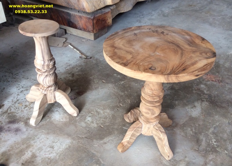 Mẫu chân bàn tròn 600mm bằng gỗ Mẫu chân bàn tròn 600mm bằng gỗ