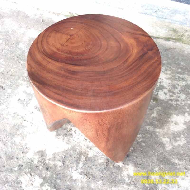 Mẫu đôn tròn gỗ me tây nguyên khối đẹp Mẫu đôn tròn gỗ me tây nguyên khối đẹp