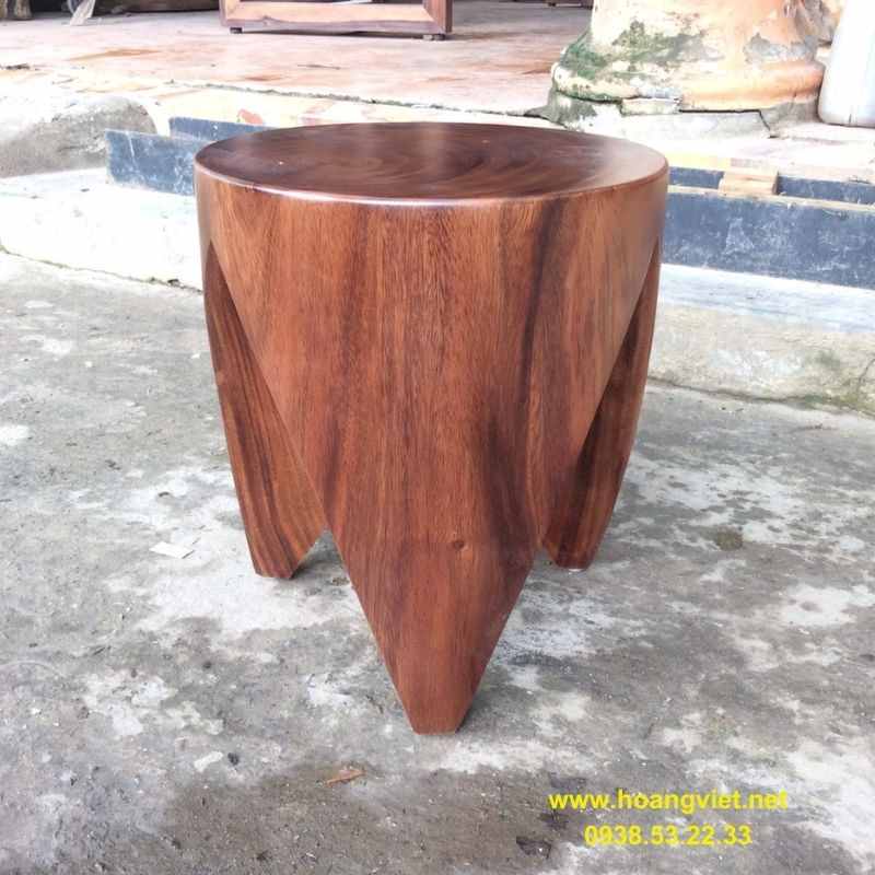 Mẫu đôn tròn gỗ me tây nguyên khối đẹp Mẫu đôn tròn gỗ me tây nguyên khối đẹp
