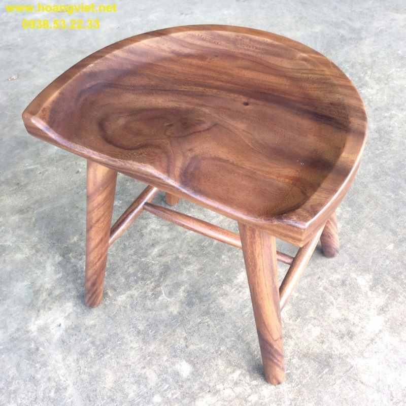 Mẫu ghế đôn gỗ me tây tuyệt đẹp Mẫu ghế đôn gỗ me tây tuyệt đẹp