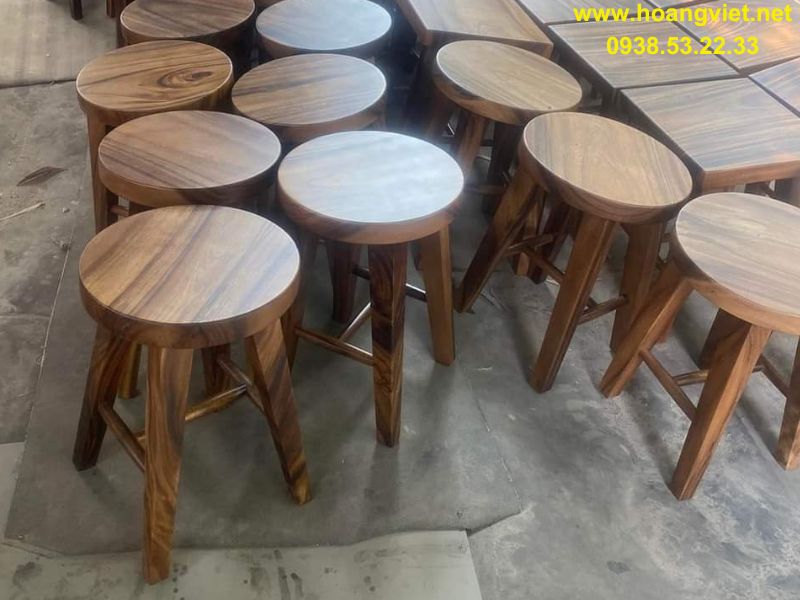 Mẫu ghế đôn gỗ tròn  Mẫu ghế đôn gỗ tròn