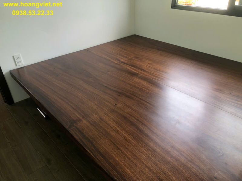 Phản gỗ me tây nguyên khối 2 tấm Phản gỗ me tây nguyên khối 2 tấm