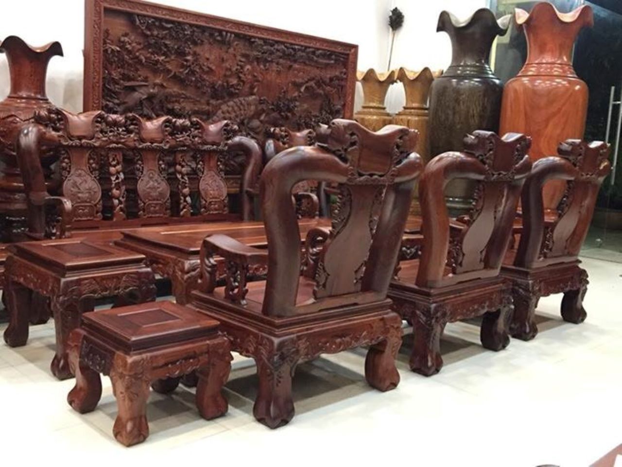 Salon gỗ cẩm lai Salon gỗ cẩm lai