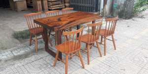 10 mẫu bàn ăn gỗ 6 ghế đẹp nhất trên thị trường hiện nay.