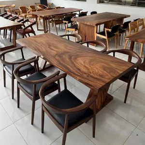 Bàn ăn gỗ me tây 6 ghế kennedy 80x5x200cm cao 75cm