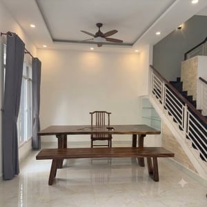 Bộ bàn uống trà Trung Quốc 80x7x240cm cao 75cm