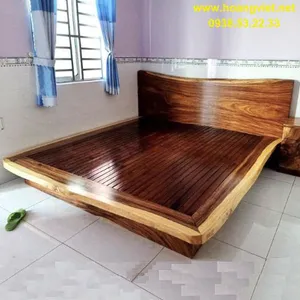 Giường gỗ me tây đẹp rộng 1m8 x 2m