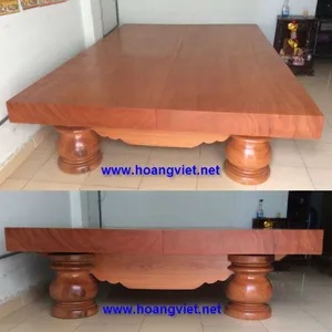 Phản gỗ gõ đỏ 198(hai tấm)x15x303cm