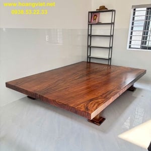 Phản gỗ me tây 2 tấm rộng 2m dày 10cm dài 2m8