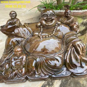 Phật di lặc để trên bàn thờ ông địa rộng 50cm cao 24cm sâu 37cm