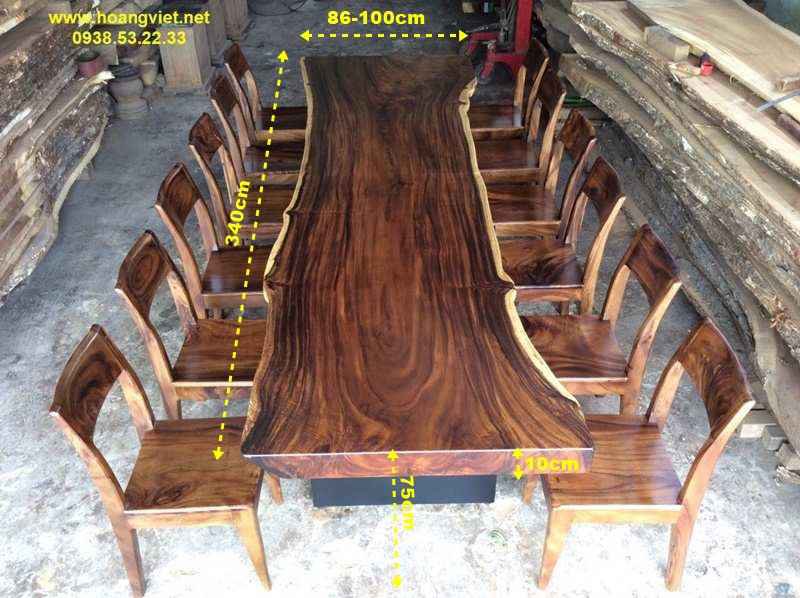 Khám phá mẫu bàn gỗ nguyên tấm đẹp và ấn tượng nhất.