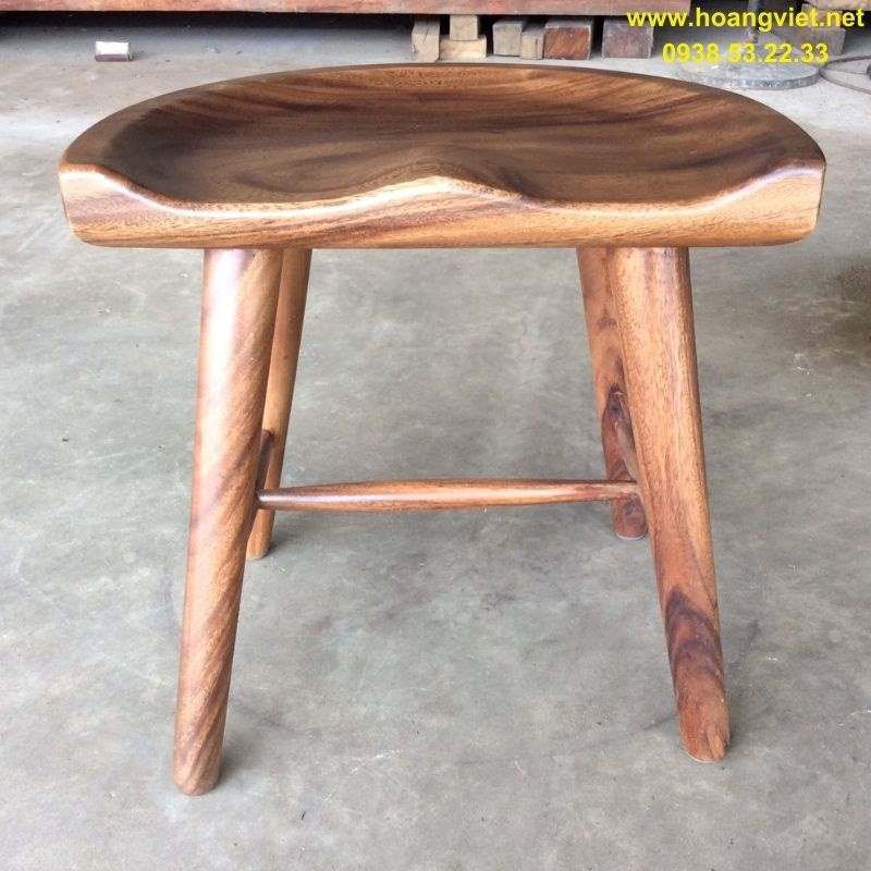Mẫu ghế đôn gỗ đẹp và nghệ thuật theo phong cách hiện đại