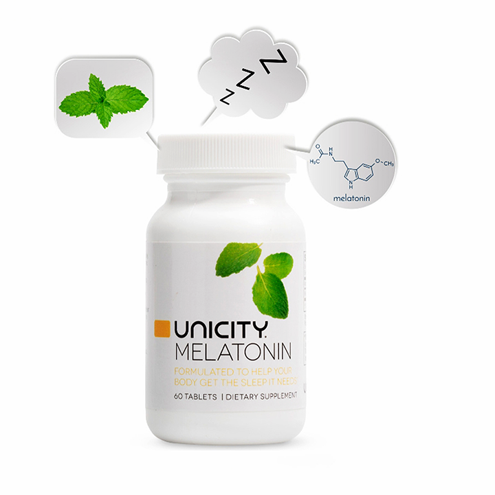 Unicity Melatonin - Hỗ trợ giấc ngủ