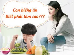 Cách khắc phục trẻ biếng ăn hiệu quả