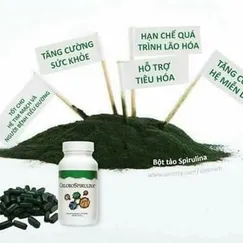 TẢO XOẮN CÔ ĐẶC CHLOROSPIRULINA UNICITY