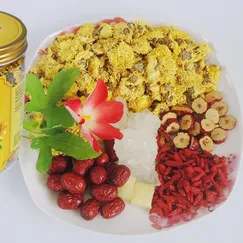 Trà hoa cúc táo đỏ