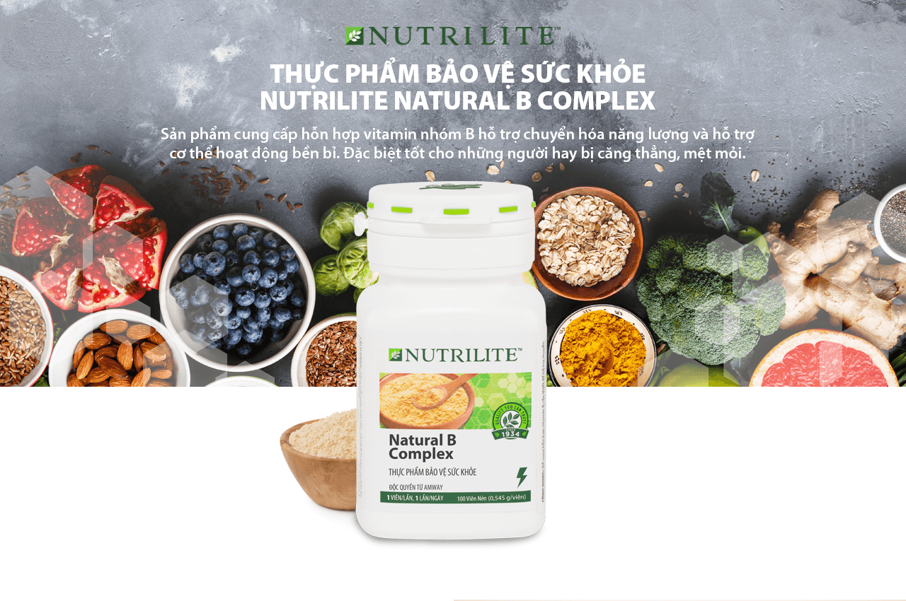 B Complex Nutrilite Amway