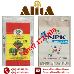 Bao bì phân bón in ống đồng