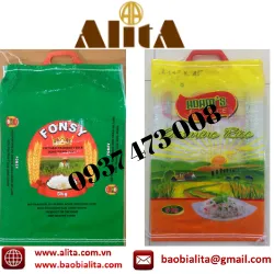 Bao gạo BOPP in ống đồng