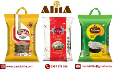 Bao đựng gạo - Bao bì đựng gạo BOPP in ống đồng chất lượng tốt