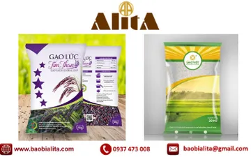 Sản phẩm bao đựng gạo 25kg giá rẻ, chất lượng
