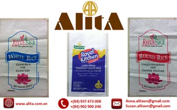 Bao đựng gạo in flexo