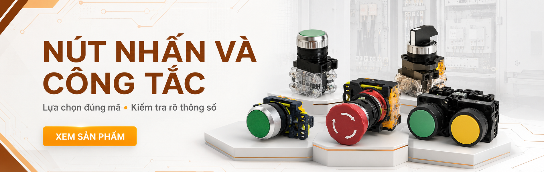 Nút nhấn và công tắc