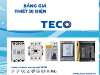 BẢNG GIÁ THIẾT BỊ ĐIỆN TECO 01.01.2025