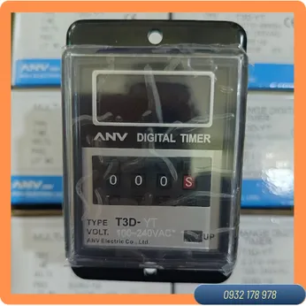 Timer điện tử 3 số (mặt tủ )T3D-YT 