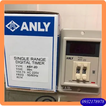 Bộ định thời gian hiển thị 2 số ASY-2D