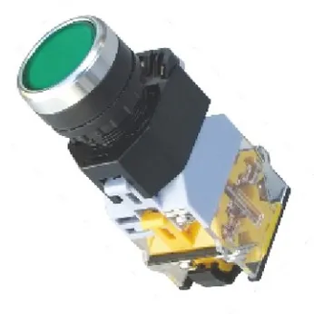 Nút nhấn đầu bằng có đèn LA38-11D