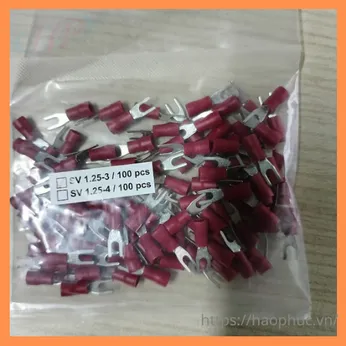 Đầu cos chỉa phủ nhựa SV 1.25